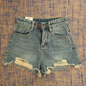 demin shorts (runs small)